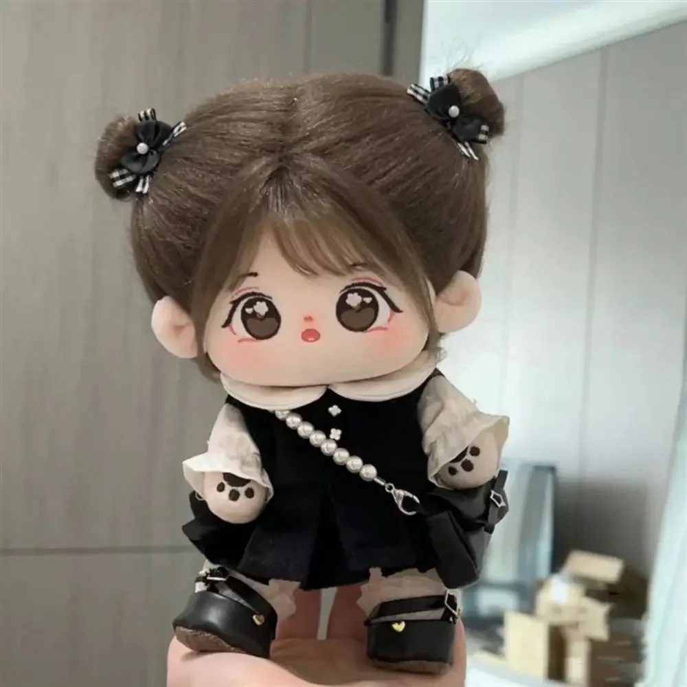 20cm Cotton Doll Clothes Pretty Dress Outfit Cute Hoodie Casual Suit Plush Toys Dress Up Clothing Girls Brithday Gift