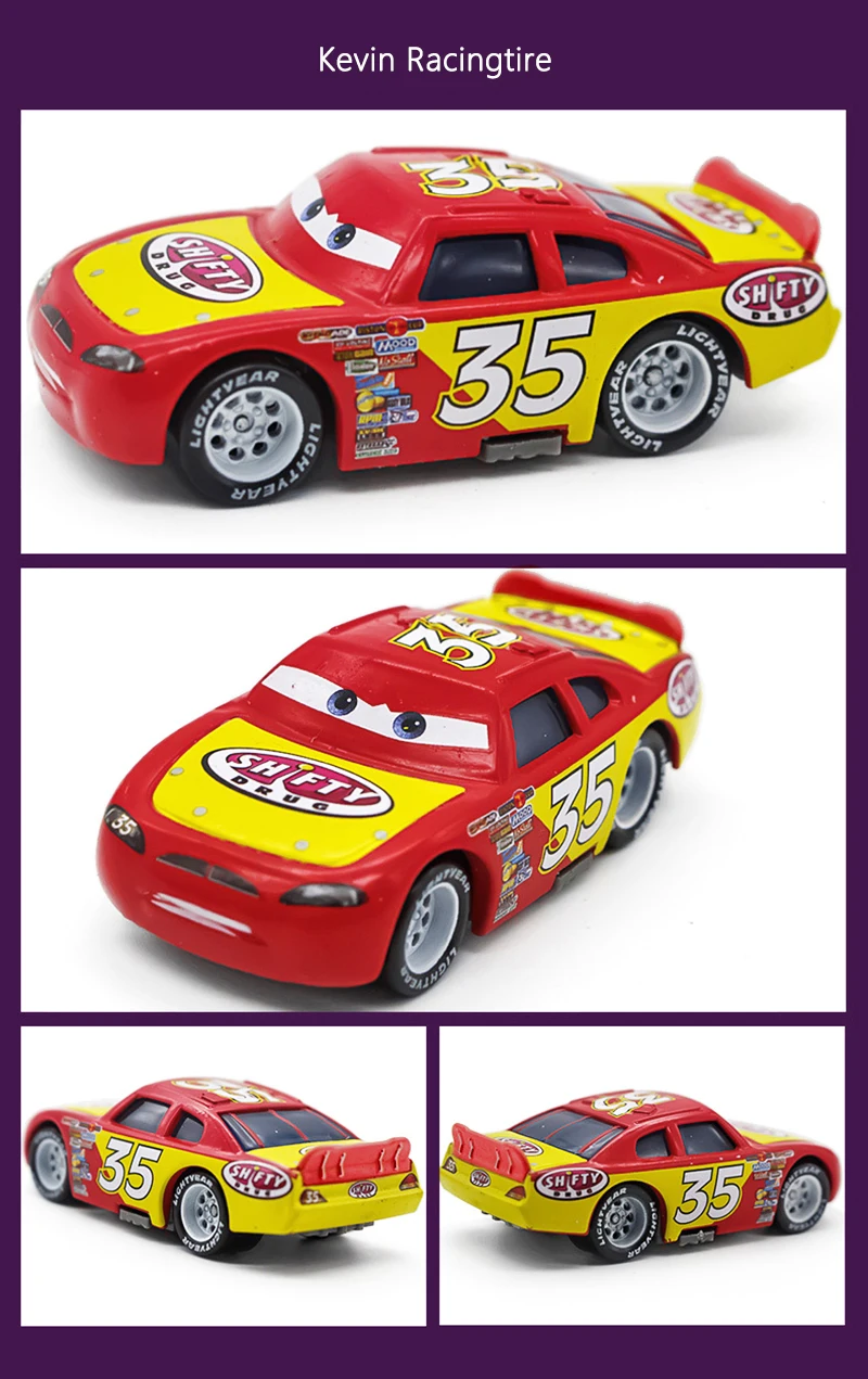 Spielzeugautos Piston Cup Racing Series Rennwagen McQueen Rusty Cornfuel Aiken Axler Chuck Armstrong Legierungs-Spielzeugauto Kindergeschenk – Detail 10