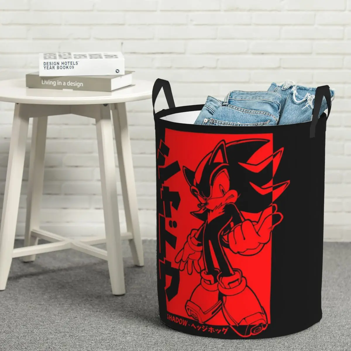Japanese Shadow The Hedgehog Foldable Laundry Baskets Dirty Clothes Home Organizer Large Waterproof Box For Home Kids - Image 5