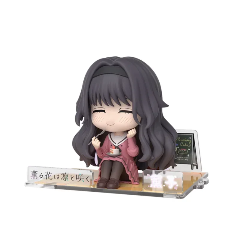 Nieuwe Originele De Geurige Bloem Bloeit met Waardigheid Waguri Kaoruko Anime Figuur 14 cm Bishoujo Ornament Collectible Model Toy - afbeelding 2