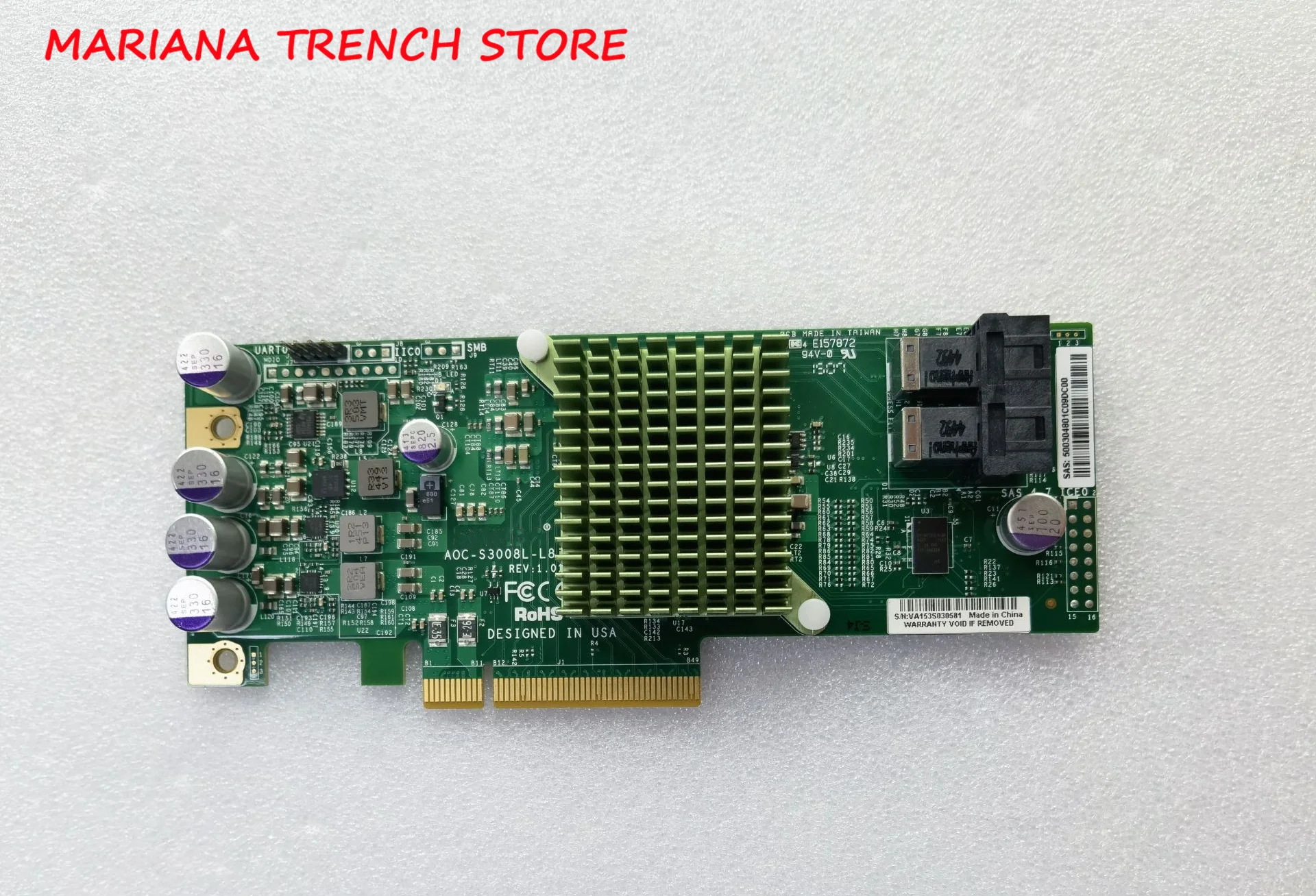 AOC-S3008L-L8i for Supermicro 12Gb/s Eight-Port SAS Internal RAID Adapter