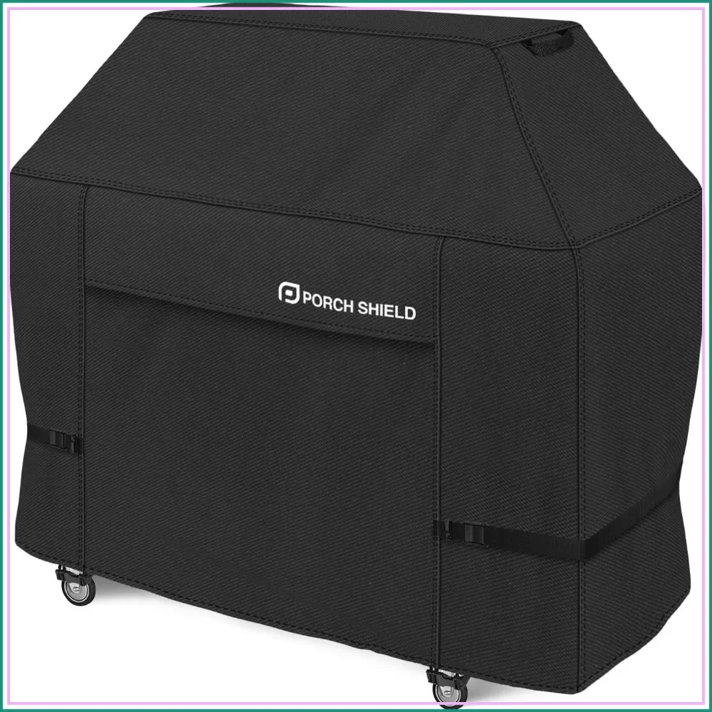 

Heavy Duty 62x24x48 inch BBQ Grill Cover Waterproof & Fade Resistant 600D for Up to 60 inch Grills