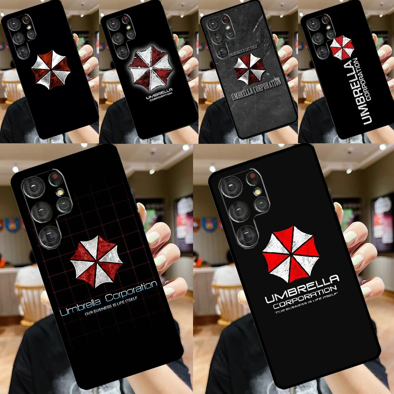 Umbrella Corporation Case For Samsung Galaxy S21 S22 S23 S24 Ultra Note 20 Note 10 S8 S9 S10 Plus S20 FE Cover