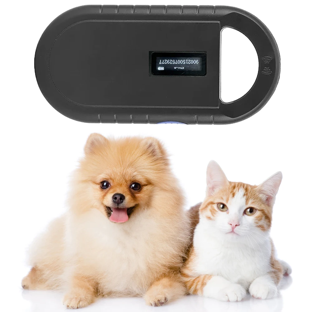 

Pet Microchip Scanner 134.2kHz 125kHz Micro Chip Reader Scanner Pet Chip ID Scanner for ISO 11784/11785 FDX-B and ID64 RFID EMID