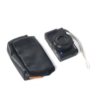 Soft PU Leather Waterproof Case Cover Camera Bag For SONY ZV-1 ZV1 RX100 VII VI V IV HX95 Ricoh GR III IIIx GR3 GR3x Canon G9x