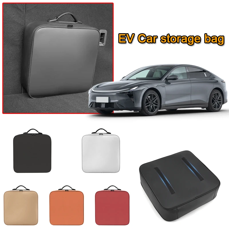 Caja de almacenamiento portátil para cables de carga de vehículos eléctricos, bolsa de transporte para cables de cargador de vehículos eléctricos, impermeable para JIYUE 01 ROBO-01 JIYUE 07