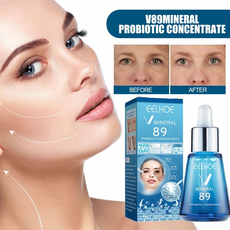 

1/3/5/10 Pcs Mineral 89 Hyaluronic Acid Face Serum&Caffeine Eye Serum Pure Anti Wrinkles Fade Fine Lines Remove Spots Repair Ski