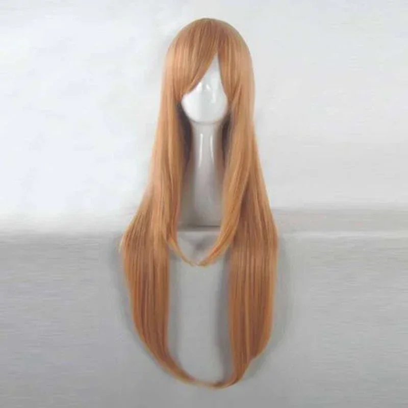Anime Sword Art Online Yuuki Asuna Long wig Cosplay SAO Yuki Asuna Women Synthetic Hair Halloween Party Role Play wigs