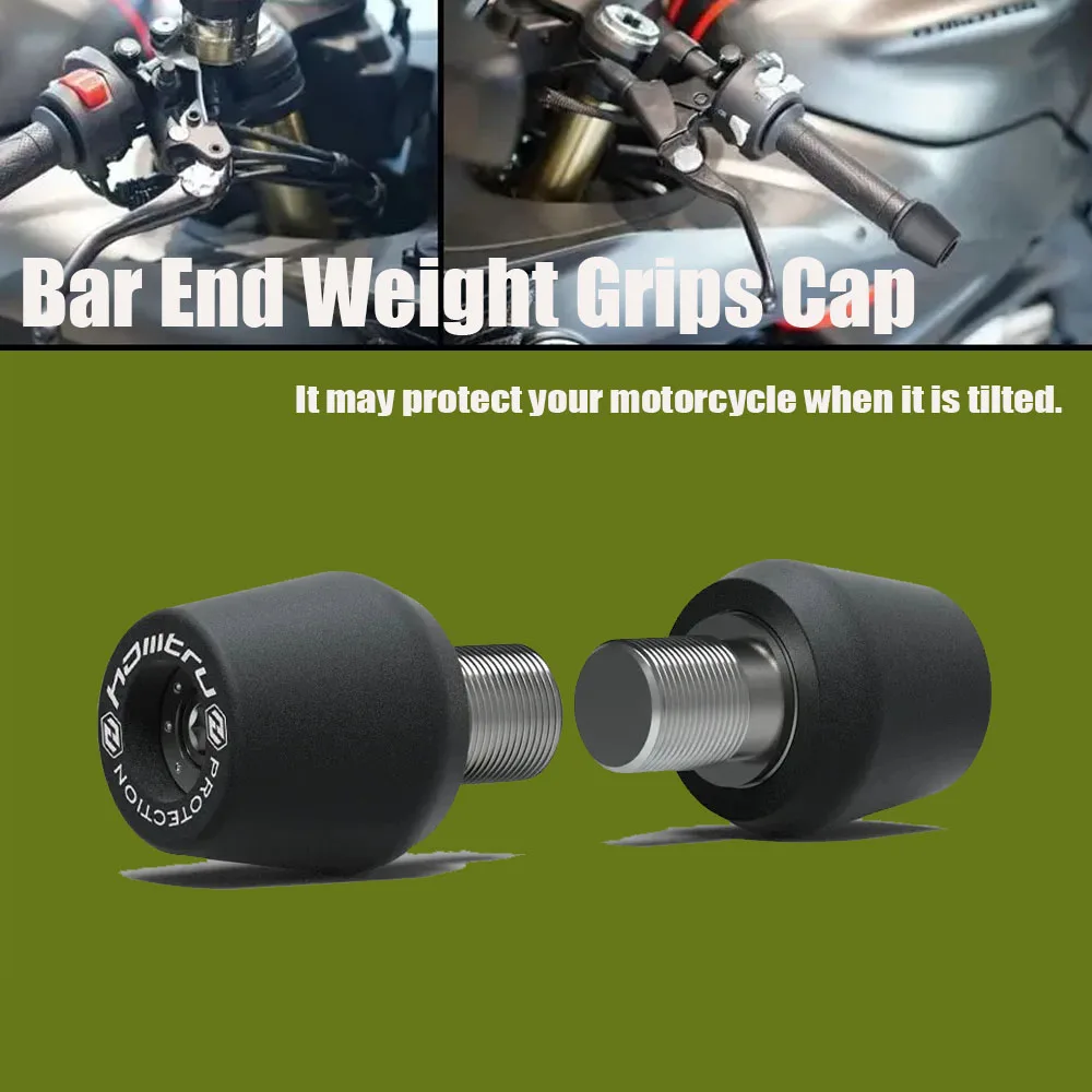 

Motorcycle Handle Bar End Weight Grips Cap For Kawasaki ZX-10R /10RR 2006-2020 / Ninja ZX-10R ZX-10RR 2021-2023 Premium product