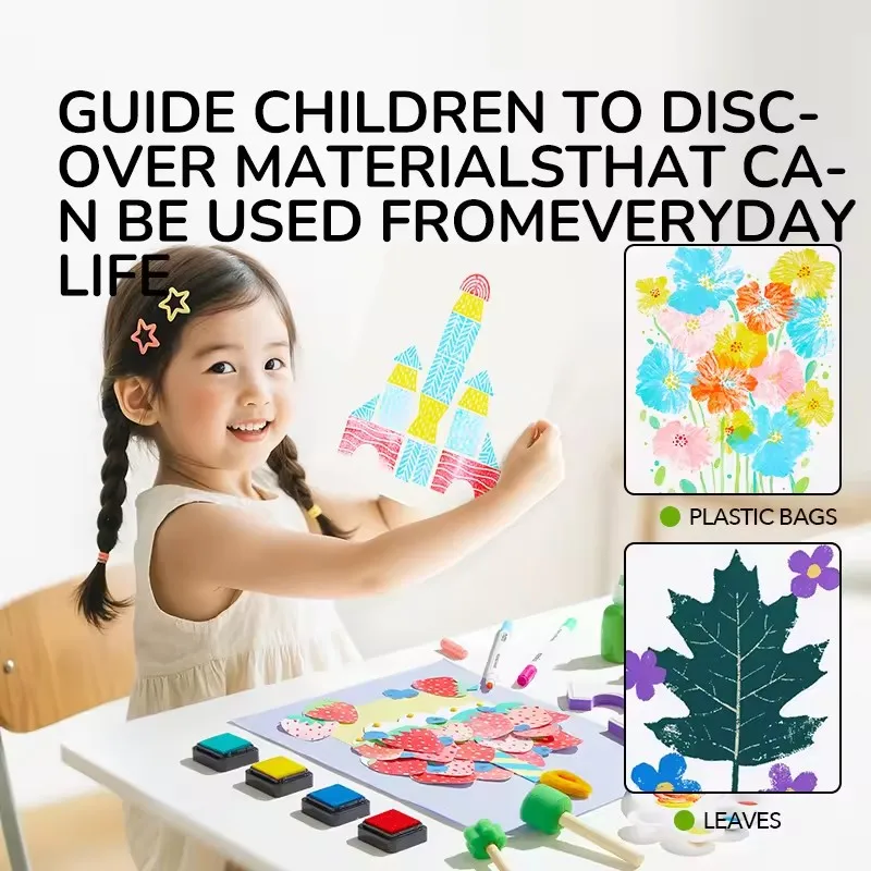 Mideer Caixa de Arte Criativa 20 em 1 Kit de Artesanato Multi-Material Inspira a Criatividade e Habilidades Práticas das Crianças com Atividades DIY Divertidas 8 Anos+