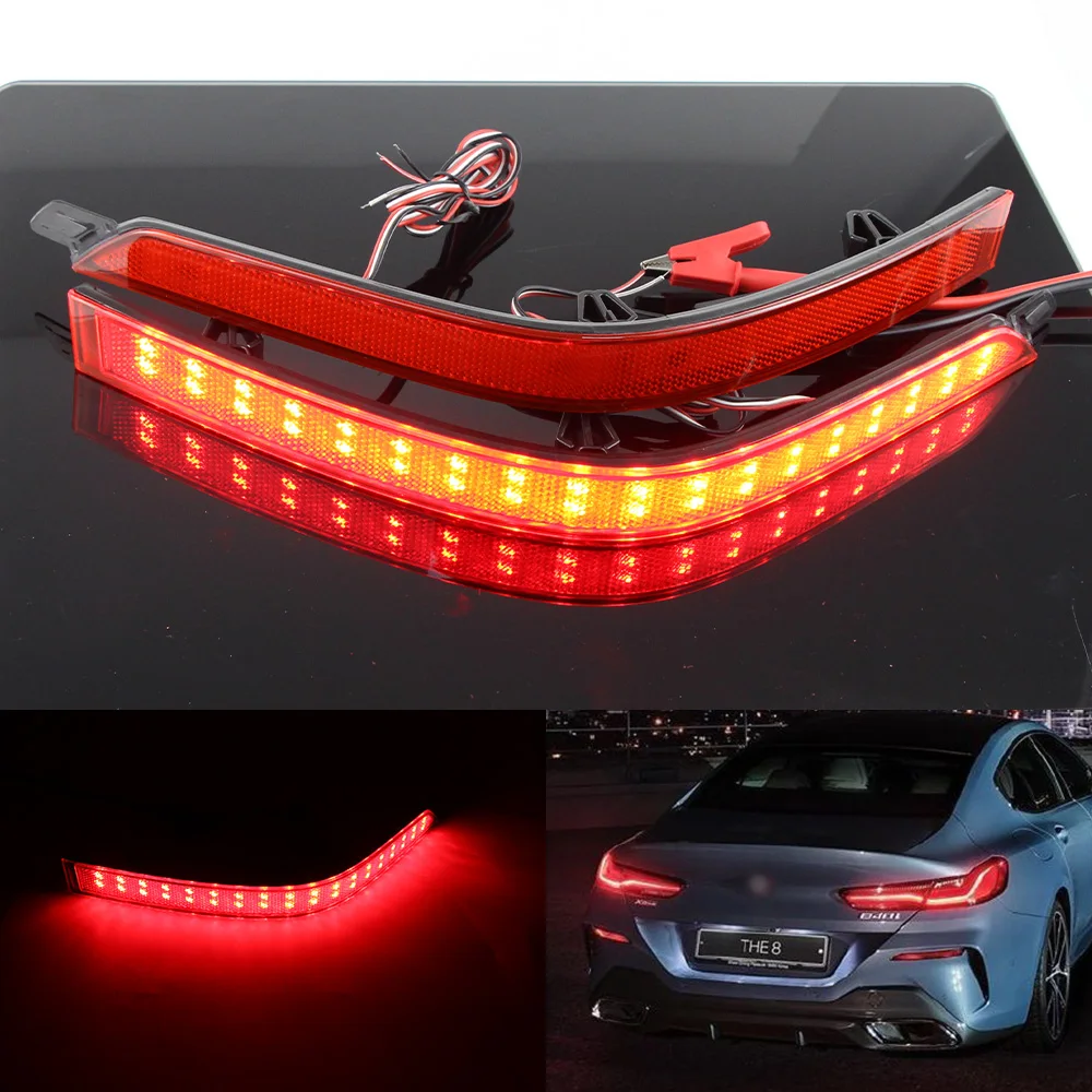 Left/Right Car Rear Bumper Fog Reflector Light Lamp For VW Transporter T6 Multivan For Caravelle 2016-2020 7E0945105D 7E0945106D