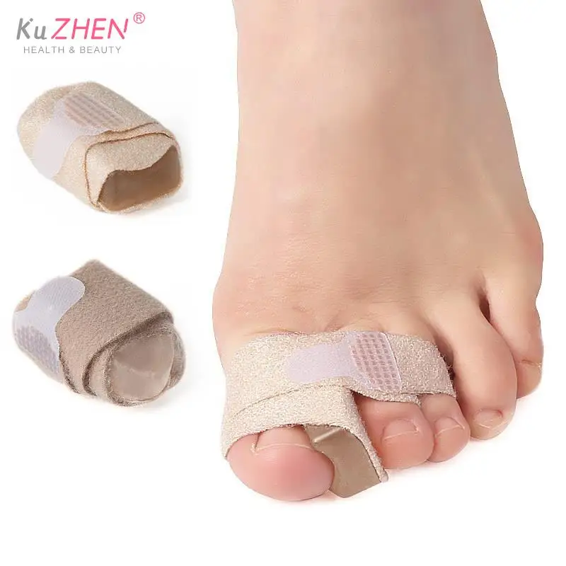 1pcs Pexmen Toe Wrap Bunion Corrector Splint For Broken Toe Gel Buddy Tape Big Toe Separators Bandages Brace For Overlapping Toe