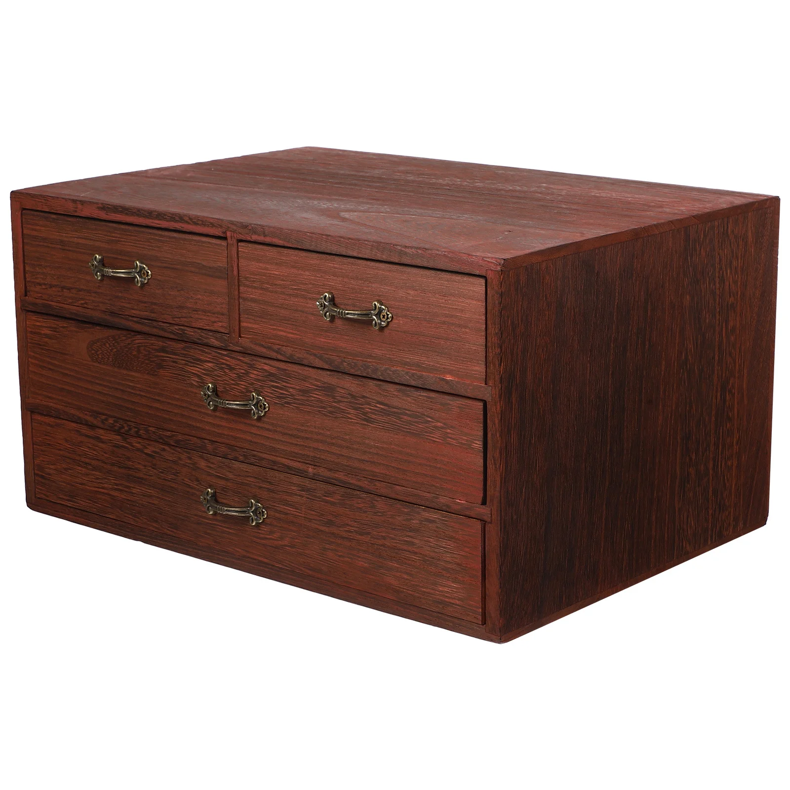 

1pc Multi-Tier Storage Cabinet Desktop Organizer For Kitchen Tea Cosmetics Sundries Container Multipurpose Storage Box