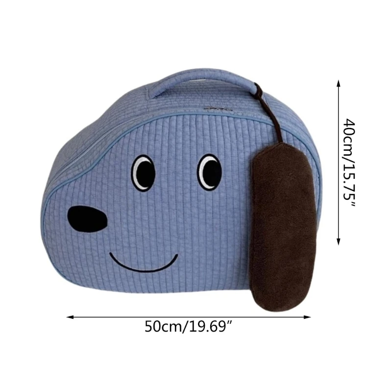 Bolsa almacenamiento Simple para manta jardín infantes, bolsa almacenamiento para ropa cama para niños, bolsa