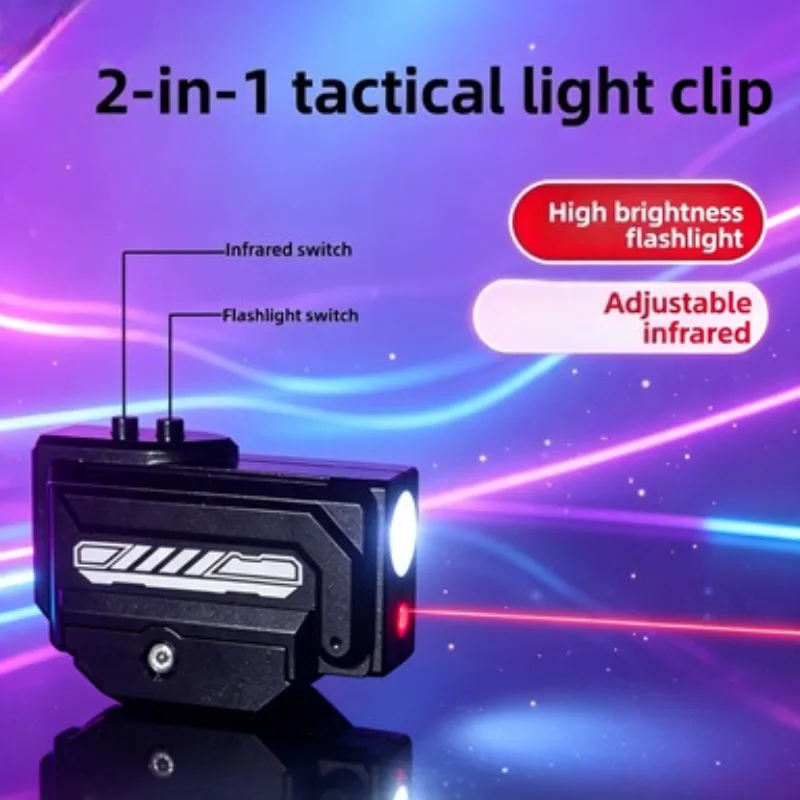 All Age Play Toy Decor Set 20MM Universal Mount Dual Light Red Glow Lamp & Mini Lighting Ornament