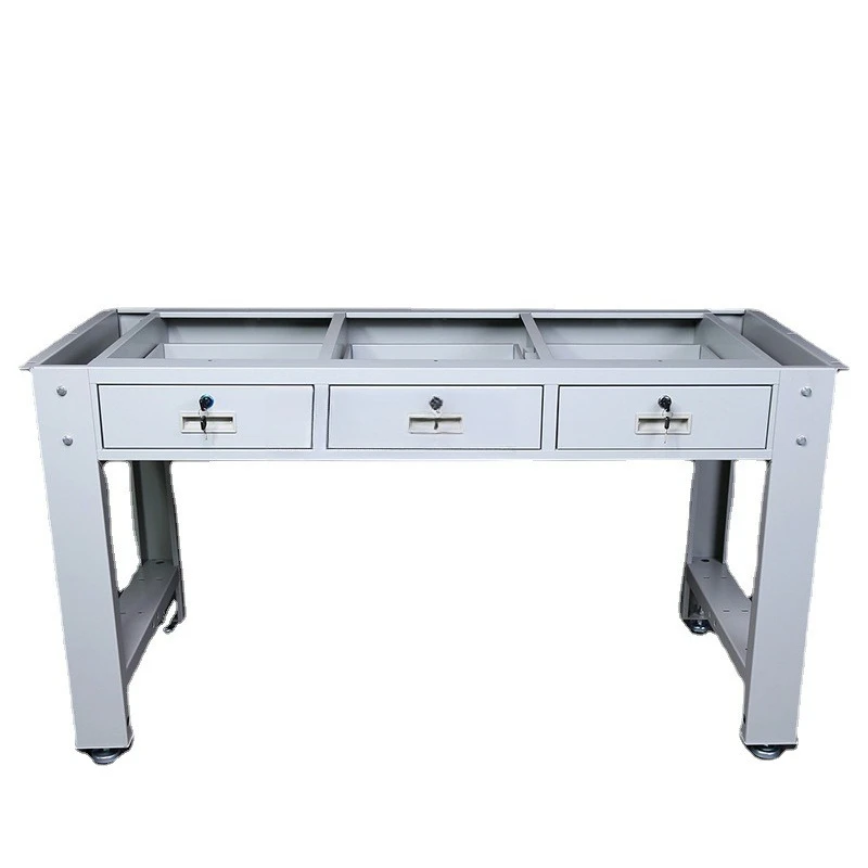

Multifunctional drawer heavy duty workbench workshop fitter table assembly line table