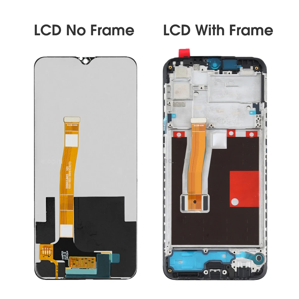 6.3\'\' For Oppo Realme 5 Pro LCD Display Touch Screen With Frame Digitizer Assembly Replace For Realme 5 Pro RMX1971