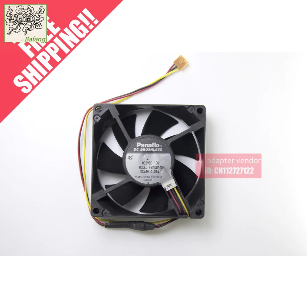 

Jinlingge для Panasonic panaflo FBA08A48H 48 В 0,09 А 8 см 8025 третья линия вентилятора