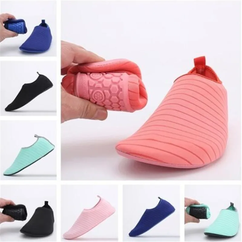 Water Sports Shoes Barefoot Shoes Quick-Dry Aqua Yoga Beach Socks Slip-On Unisex Non-Slip Sneaker Shoes Swimming Diving Socks