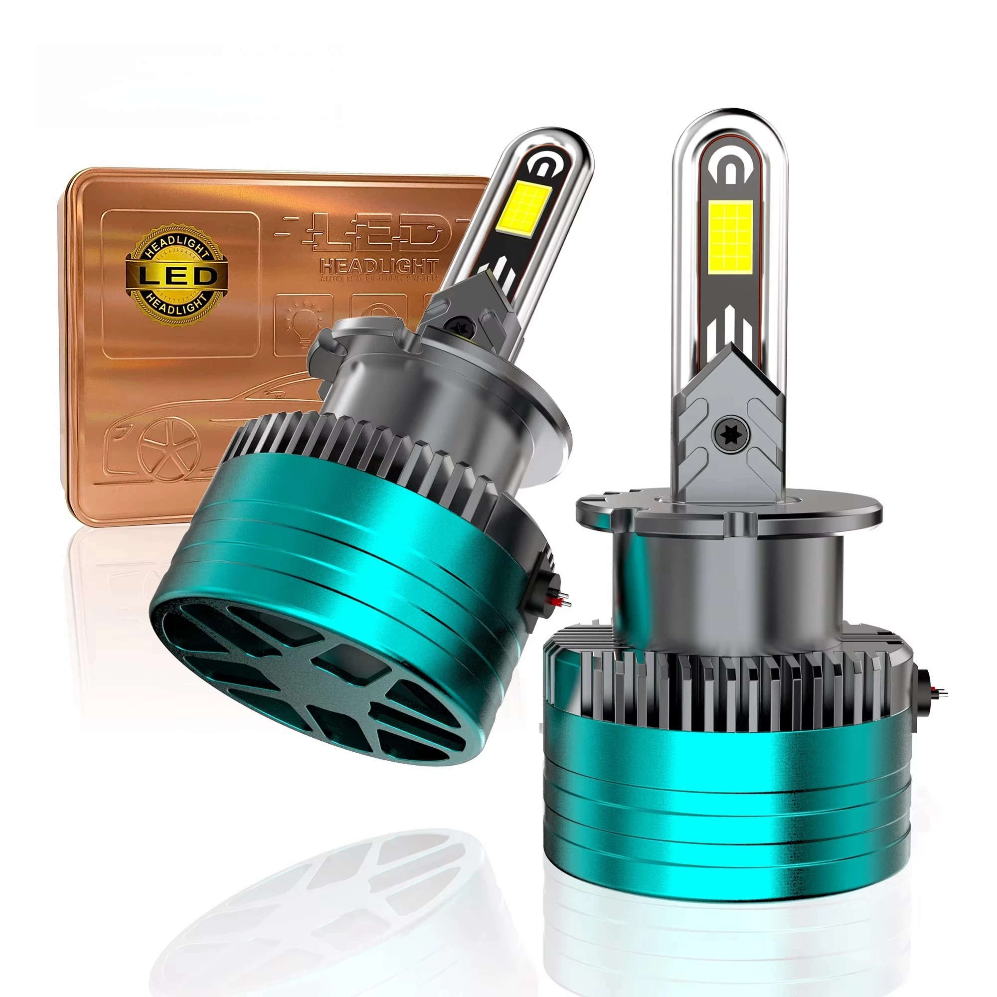 

Super Bright Auto Lighting System LED Headlight Car D1s D2s D3s D4s D5s D8s Lamp Canbus LED Headlights Bulb