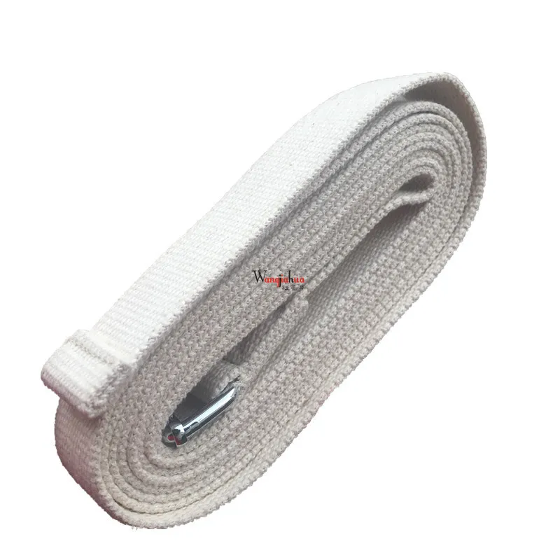 3 Meter Yoga Stretch Belt Adjustable D-Ring Buckle Cotton Exercise Straps for Yoga Resistance band