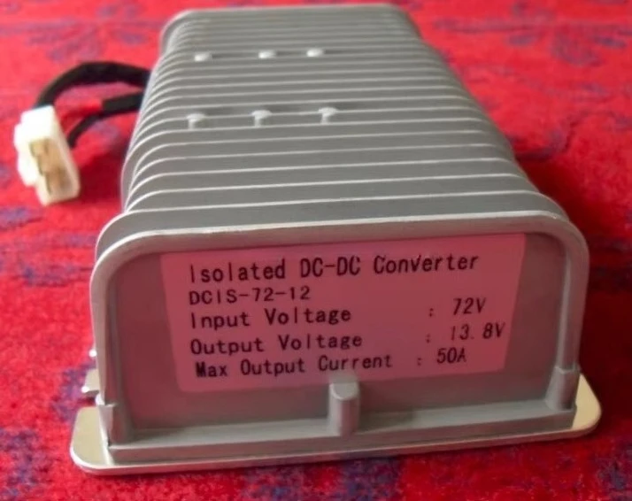 Isolated 600W DC to DC Converter Waterproof 72V to 12V 50A Inverters & Converters