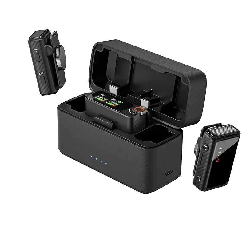 Noise Cancellation M15 Wireless Microphone with Intelligent Noise Cancellation