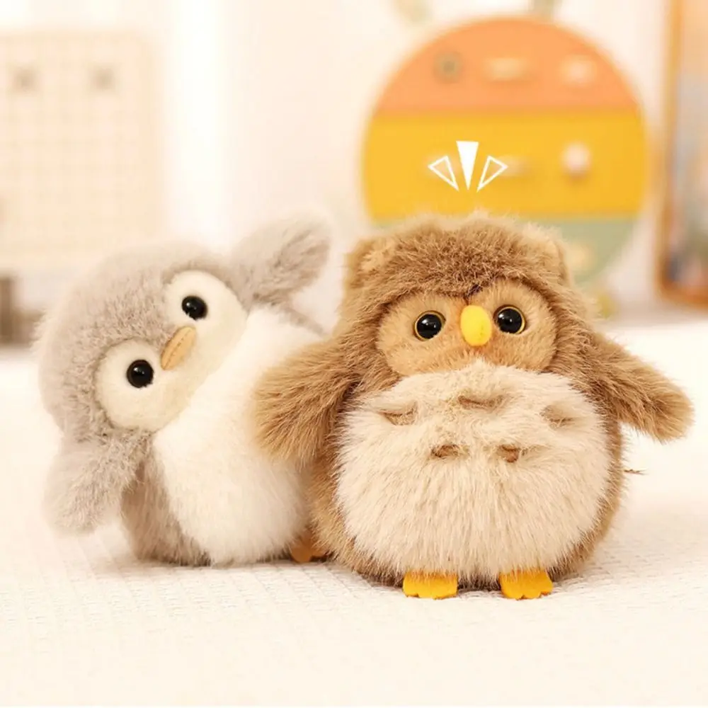 

ПП Хлопок Пингвин Мягкий Пушистый Магнитный Плечо Стоящая Сова Удобные Ручной Работы Домашних Птиц Мягкие День Рождения
