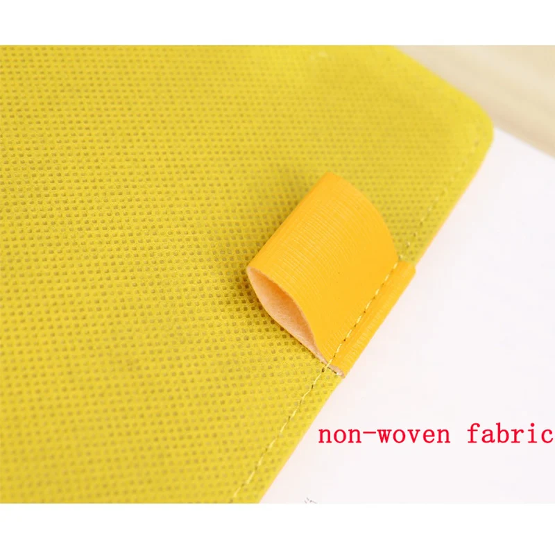 A6 130X185MM PU Leather Diary Notebook With Buckle