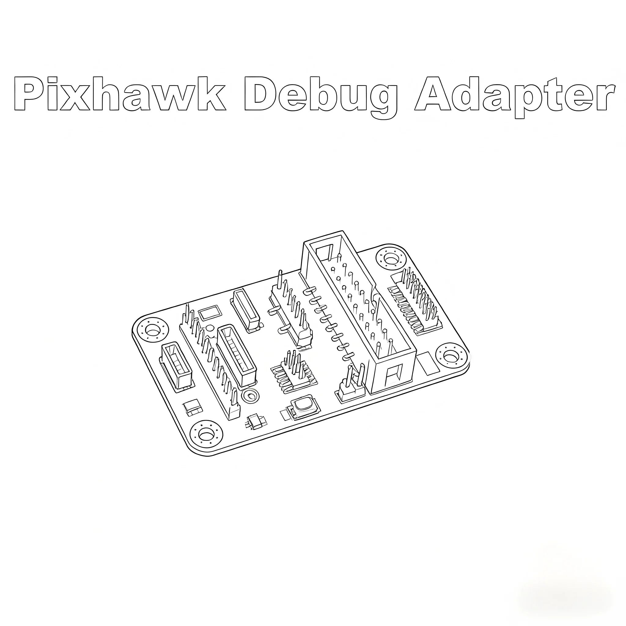 

SkyEye Pixhawk Debug Adapter For PX4 Pixhawk 6C JTAG SWD Jlink STLink