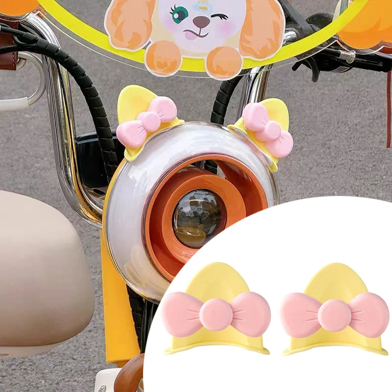 

Наклейки для электромобилей, декоративные наклейки для мотоциклетных шлемов, аксессуары с кошачьими и медвежьими ушками, милые аксессуары