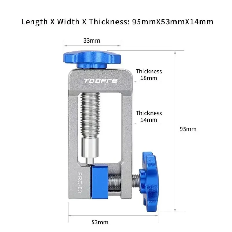 TOOPRE Bike Hydraulic Disc Brake Oil Needle Tools Driver Hose Cutter Cable Pliers Olive Connector Oil Needle Insertion Tools