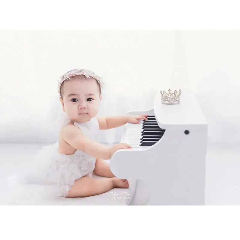 Newborn Photography Clothing Headband+Hat+Dress 3 Pcs/Set Female Baby Shooting Outfit Studio Infant Photograph Props Accessories