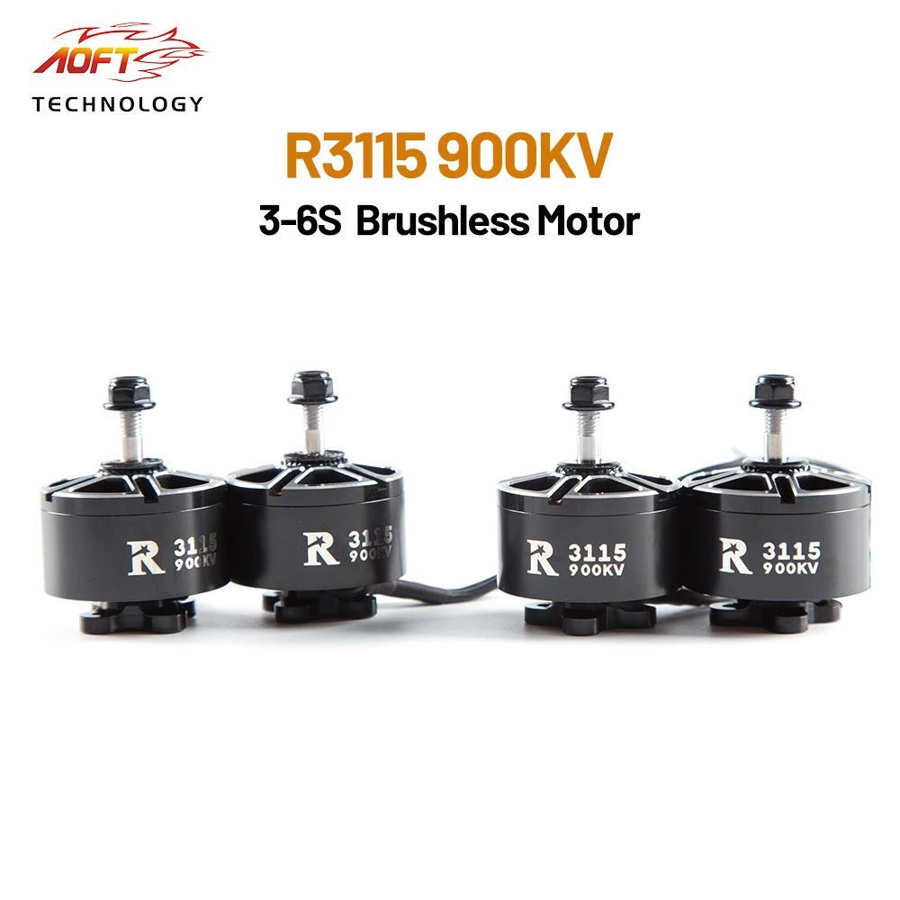 R3115 900KV 3-6S FPV Brushless Motor for RC Multirotor X-Class 8-10inch Mark4 Drone Frame RC Quadcopter Parts