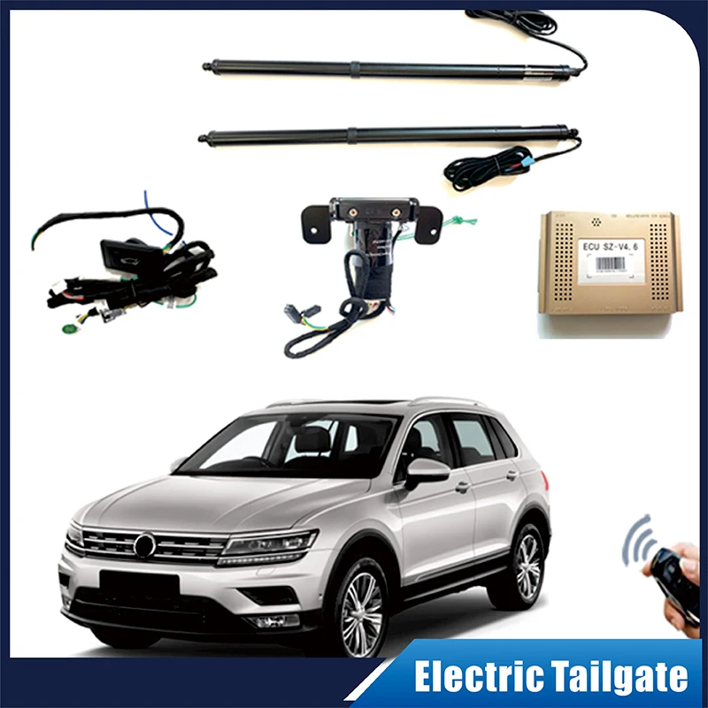 For VW Tharu 2018+ control of the trunk electric tailgate car lift auto automatic trunk opening drift drive kit foot sensor