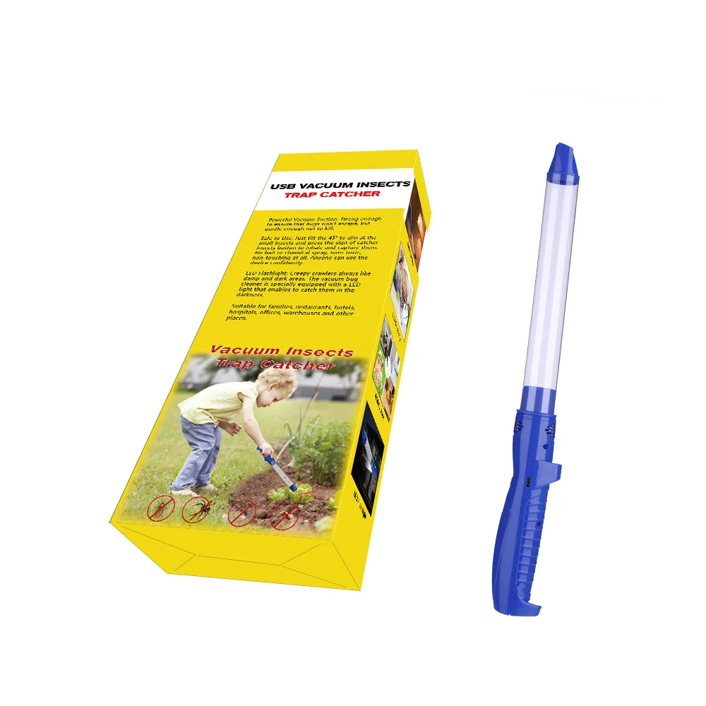 Handheld Insect Catcher USB Charging Vacuum Insect Absorber