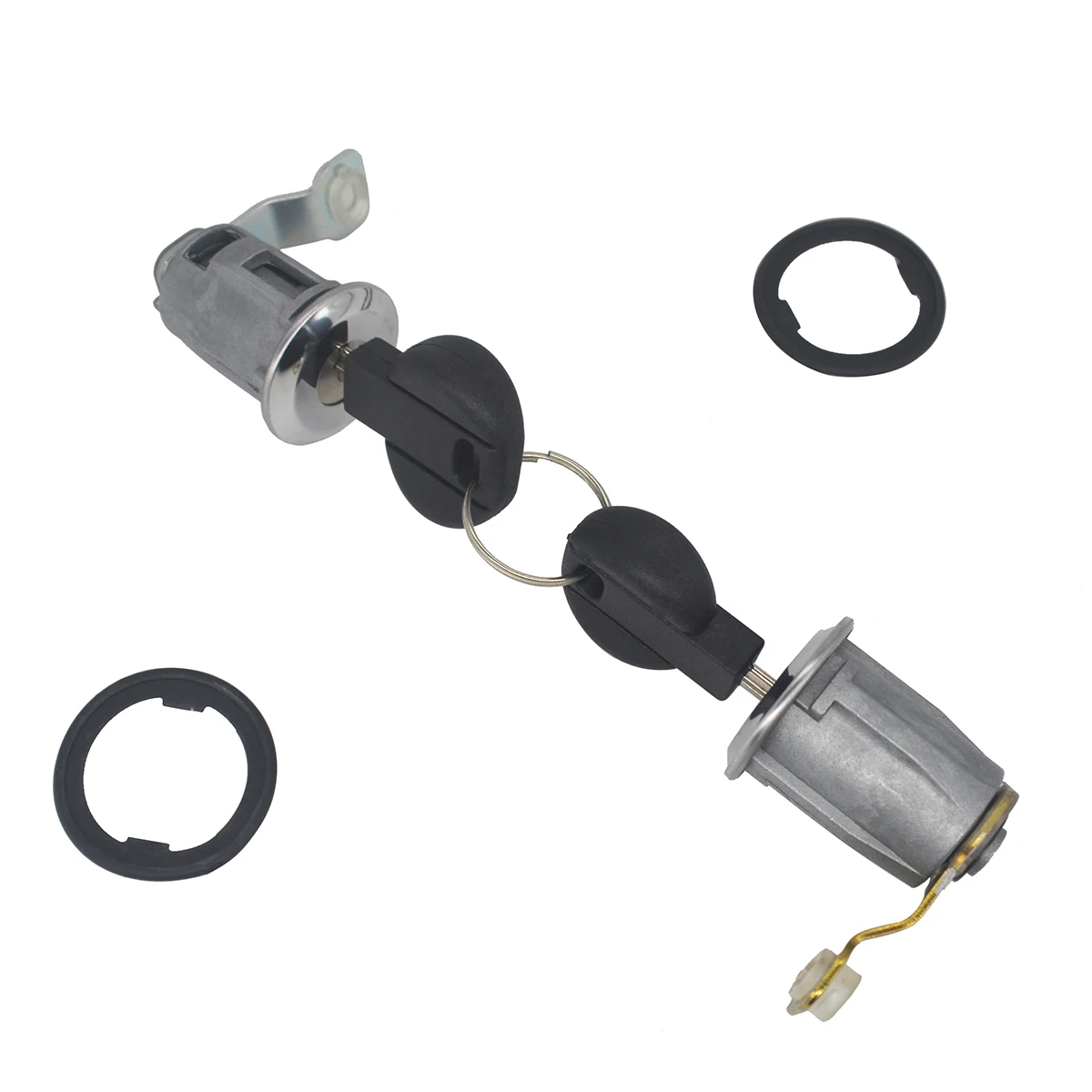 1 Pair Door Lock Cylinder with 2 Keys For Citroen Berlingo Xsara Picasso Peugeot Car Accessories 9170G3 252522 Door Lock Set