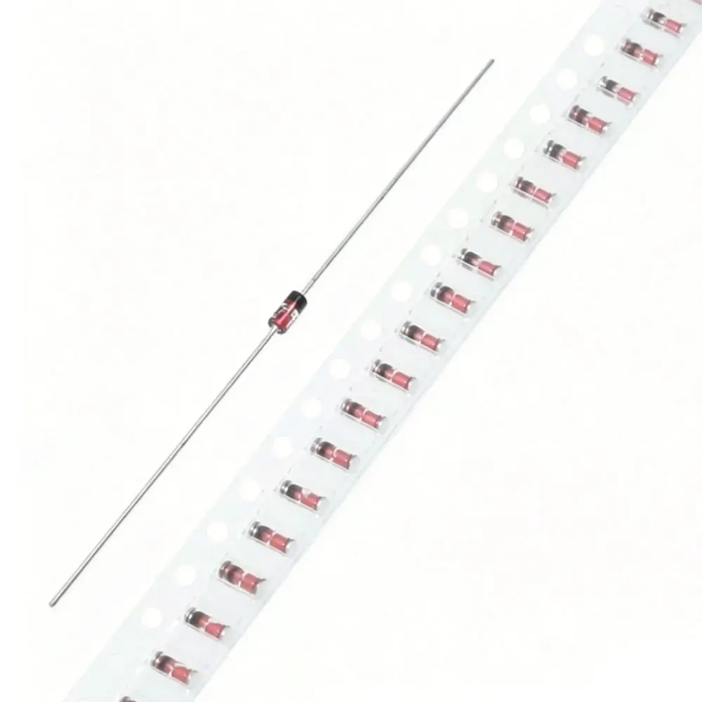 100PCS  DO-35 1N4148 1N4448 LL4148 LL4448 LL34 SOD80 1206 High-speed Switching Diodes