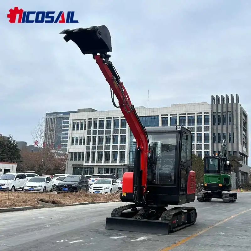 

Durable Mini Excavator - Crawler Type, EPA/EUR5 Certified for Animal Husbandry, Agricultural Fields