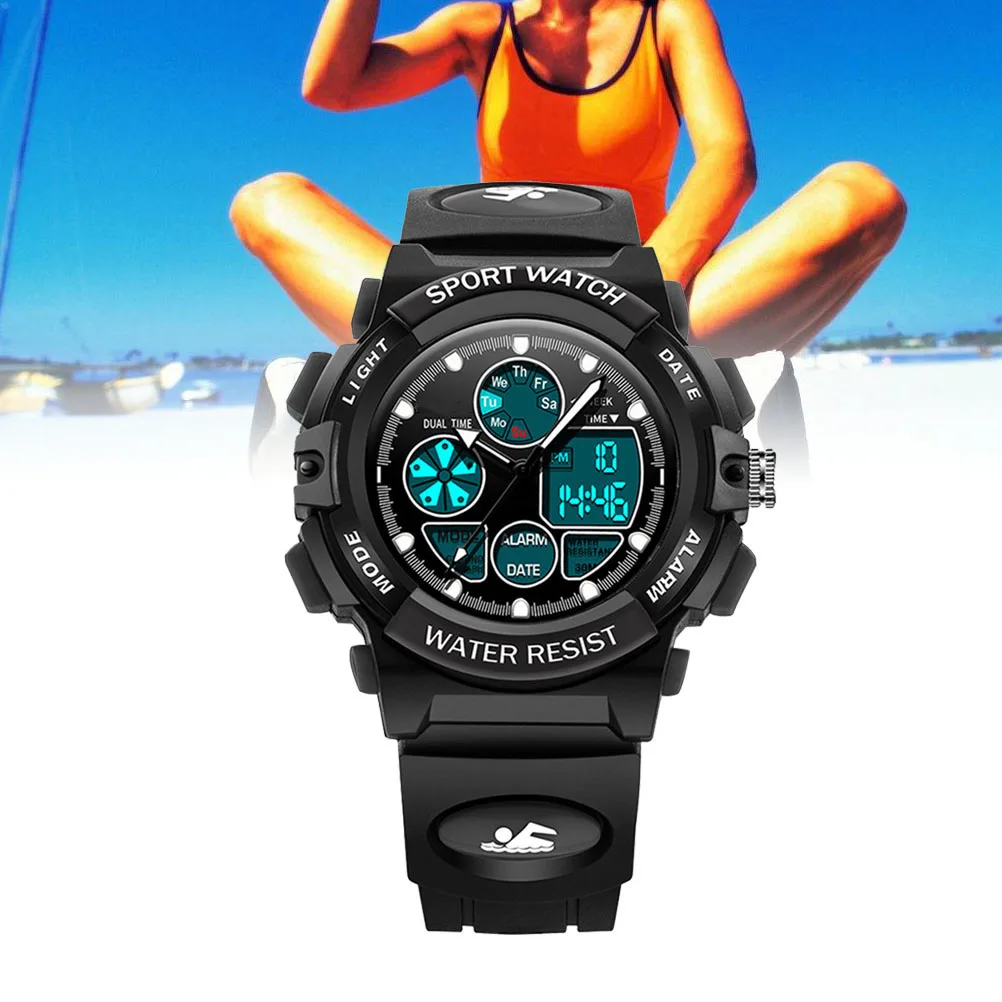 

Sports Electronic Watch Watches Wristwatch Stopwatch Waterproof Digital Luminous