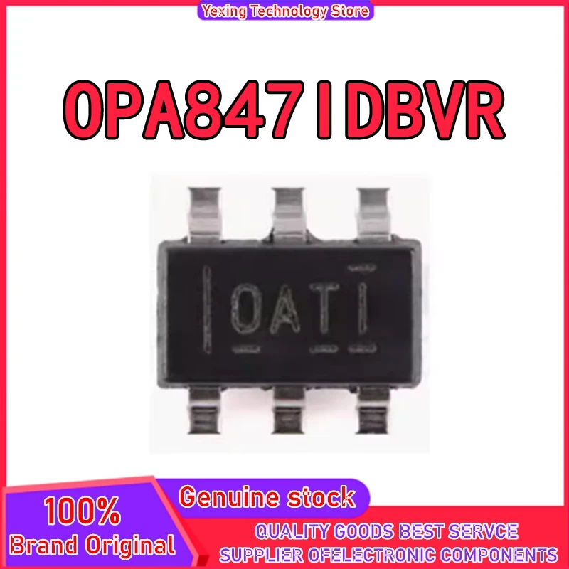 5 STKS OPA847IDBVR OPA847IDBV OPA847 (OATI OAT1) SOT23-6 chipset