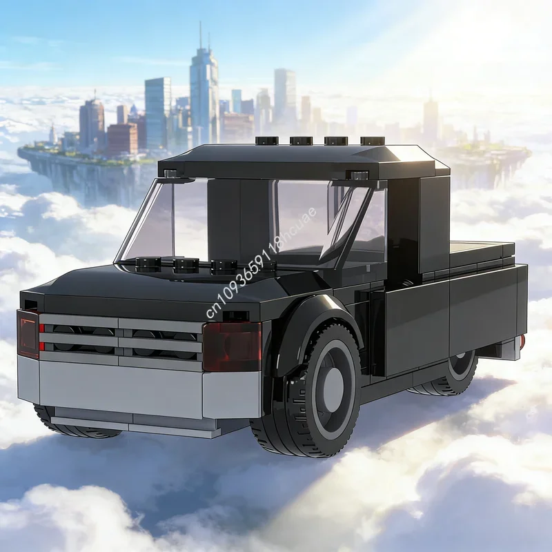 

117pcs MOC Low Rider City Traffic Model Building Blocks Toys Construction DIY Assemble Christmas Gift Idea Creative Education