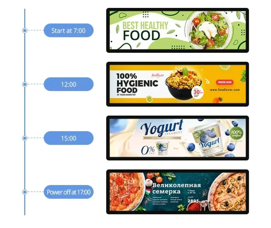HOT SALE 28.6 Inch Stretched Tft Advertising Machine Ultra Wide Touch Screen Bar Lcd Displaycheap And Fine