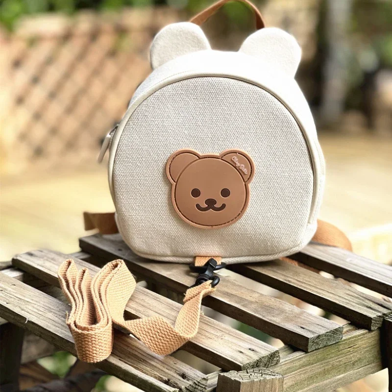 Little Bear Kindergarten Small School Bag Cute Outgoing Snack Storage Backpack Baby Lost Prevention Backpack Mochila Infantil 가방