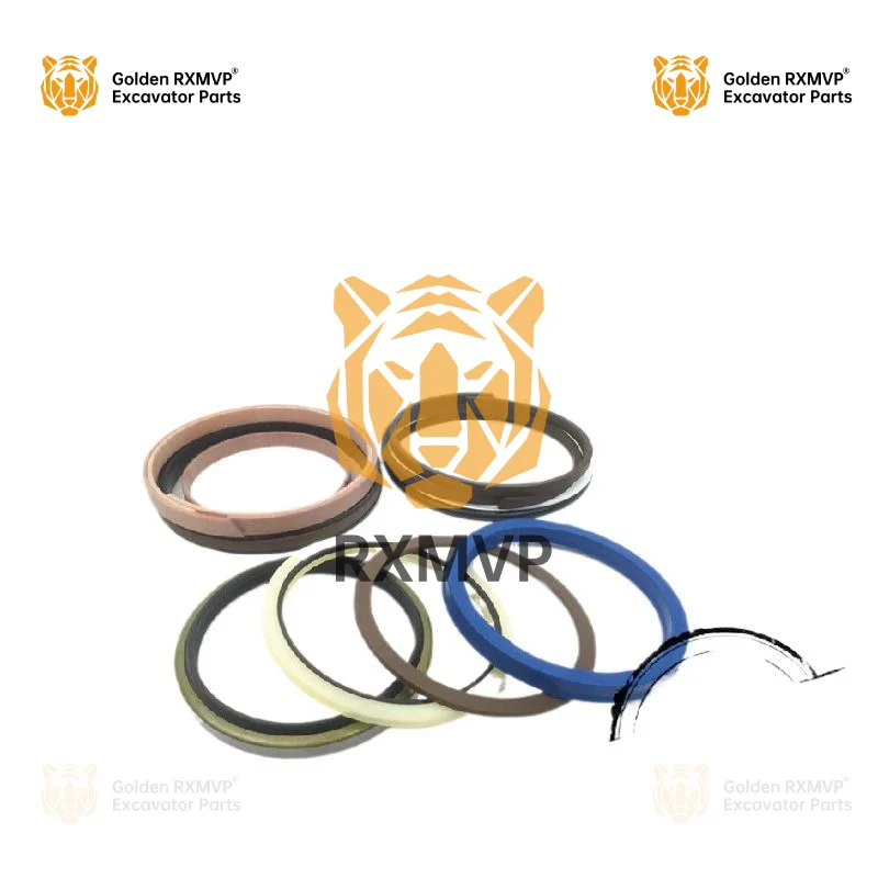 For Sany  SY310/330/335/360/365G Big Arm Middle Arm Bucket Arm Oil Cylinder Oil Seal Repair Kit Excavator Accessories