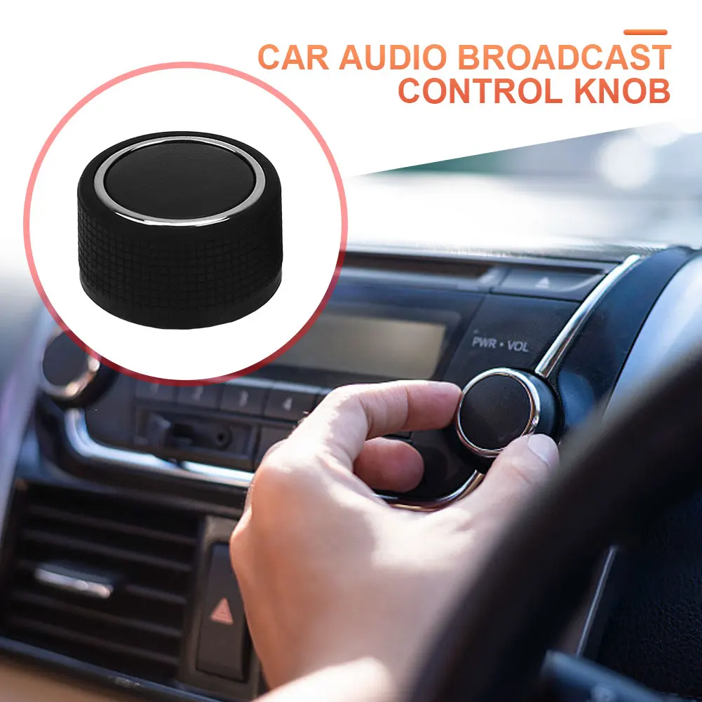 Kenop Penyetel Radio Kenop Kontrol Stereo Mobil Kenop AC Saklar Kontrol Panas untuk GMC Acadia 09-13 untuk Buick Enclave 09-13