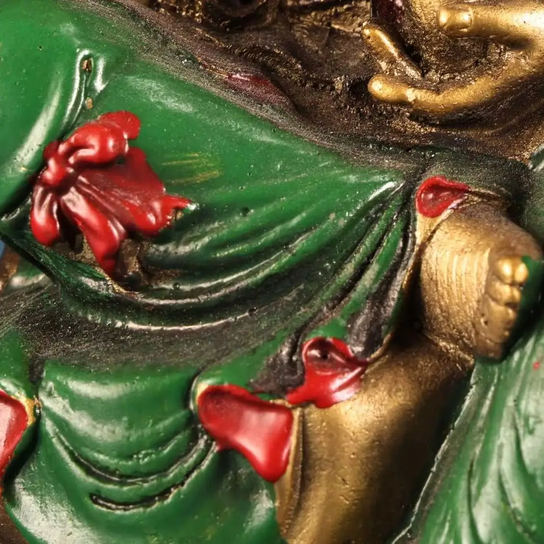 Old Bronze Gilded Painted Backlight Guanyin Bodhisattva Sitting Buddha Lotus Terrace Buddha Terrace Amitabha Worship Hall