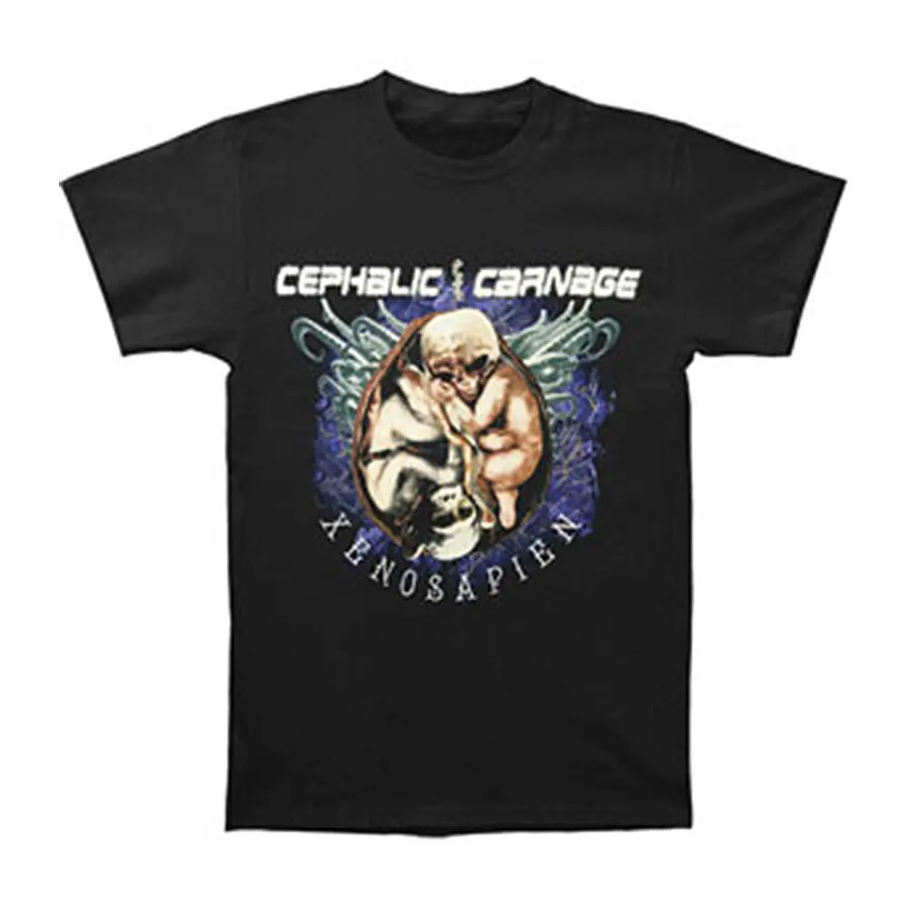 Men'S Cephalic Carnage Xenosapien T Shirt X Large Black