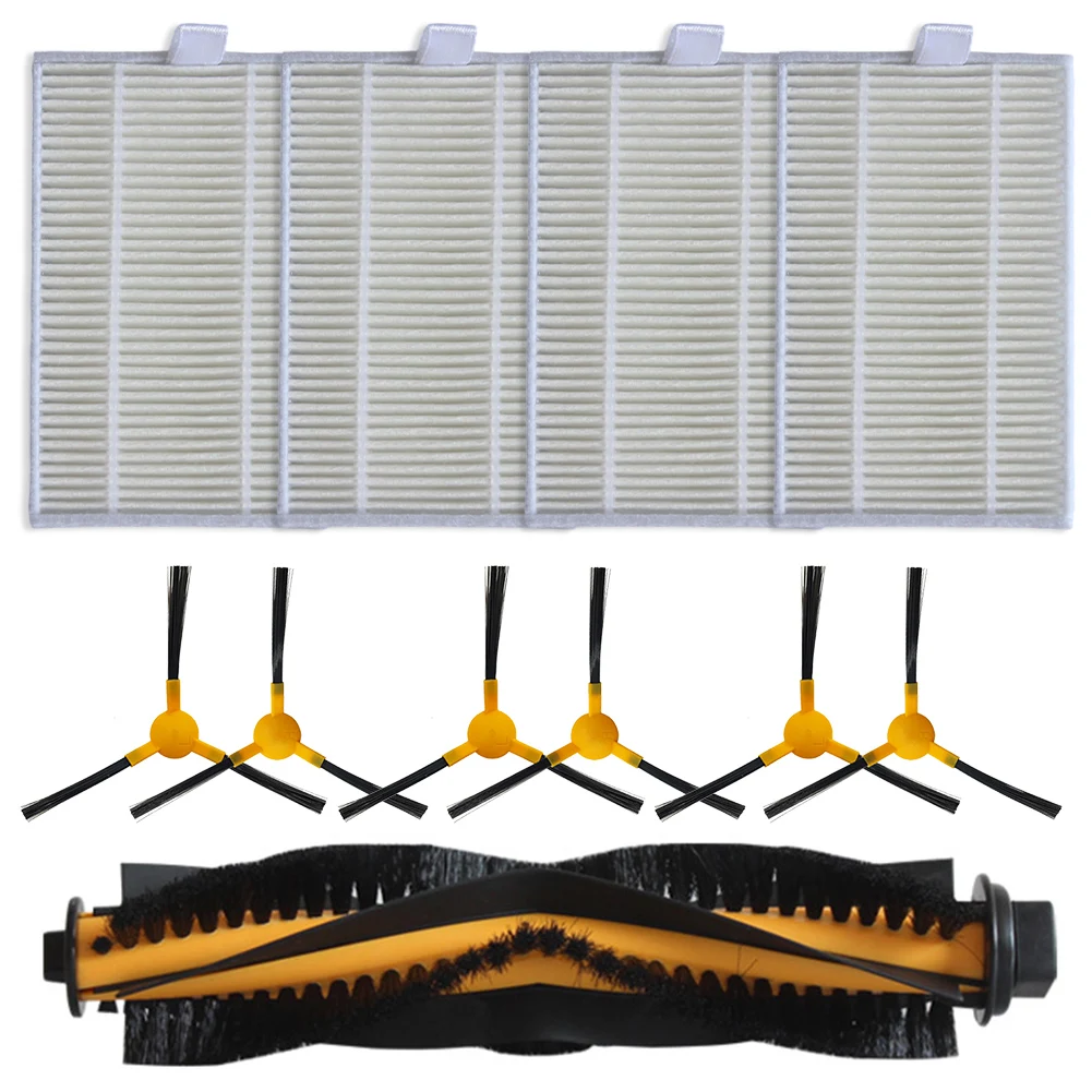 Main Brush and Filter Replacement Set for bObsweep PetHair For SLAM Robot Vacuum Cleaner Consistent Performance