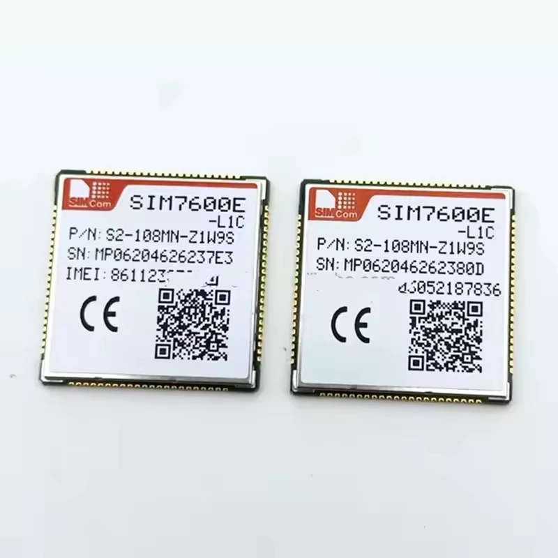 

SIM7600E-L1C SIM7600E SIMCOM 4G LTE CAT1 Module 2G/3G/4G GNSS GSM GPRS Module SIM7600 SIM7600E-L1C for Europe/Middle East/Africa